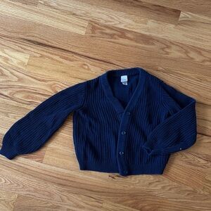 Hanna Andersson KidsNavy Cotton cardigan size US12
